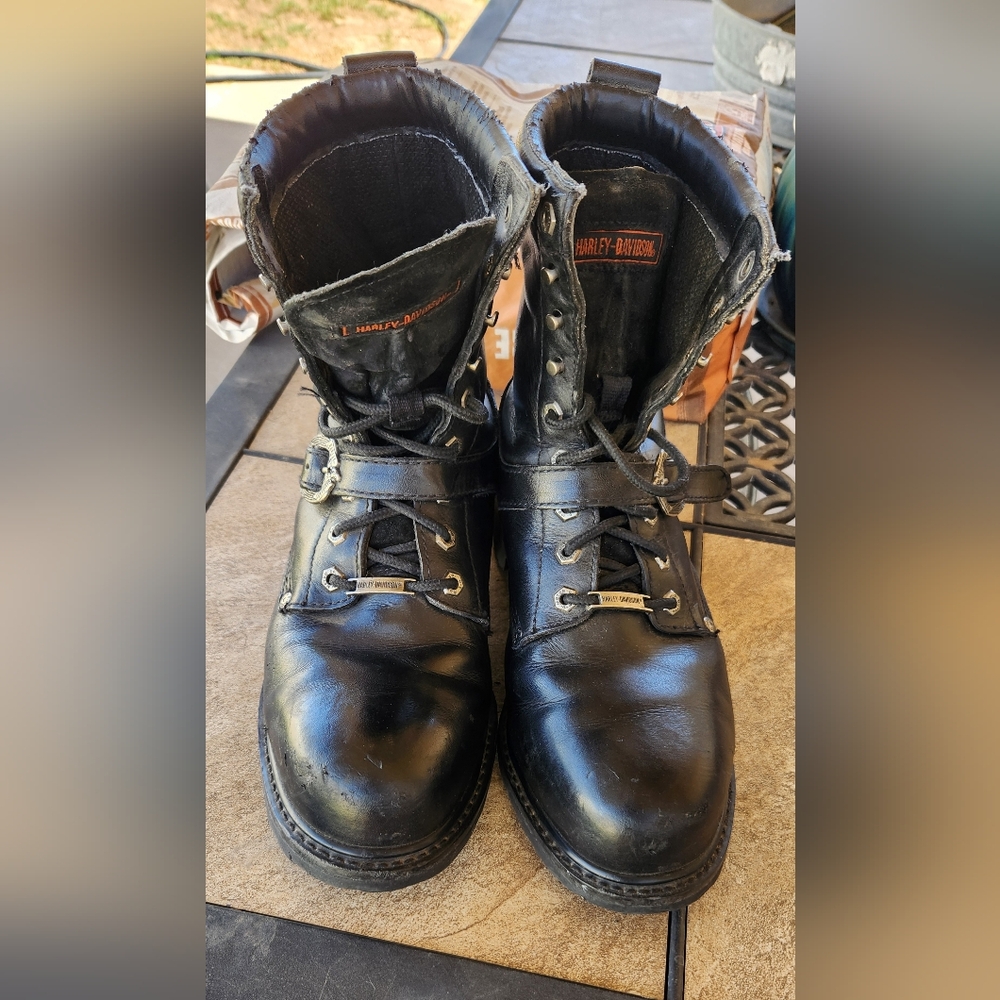 Harley Davidson Biker Boots SOLD
